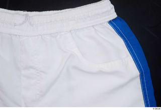 Clothes   275 sports white capri shorts 0008.jpg